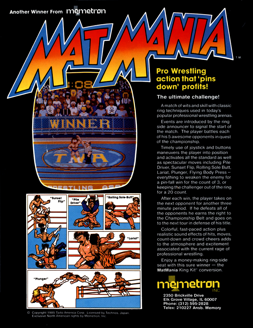 Mat Mania box art