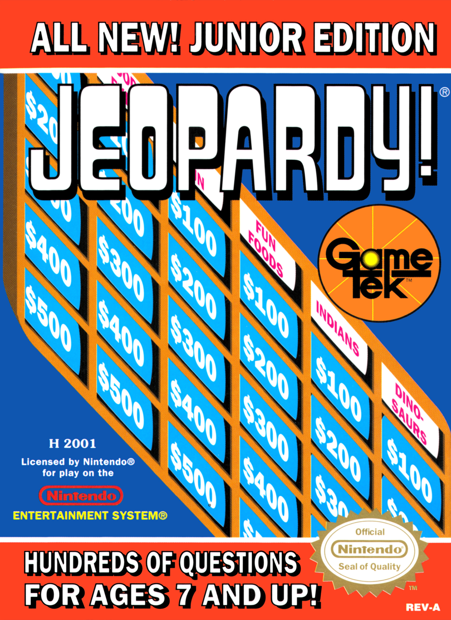 Jeopardy! Junior Edition box art