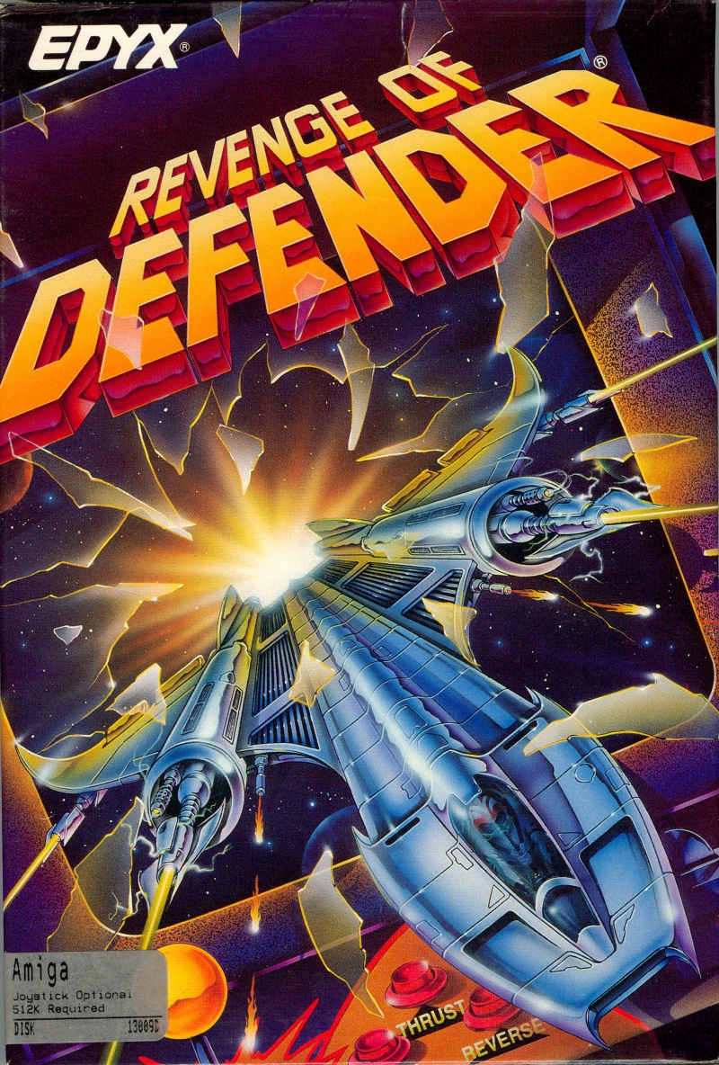 Revenge of Defender box art