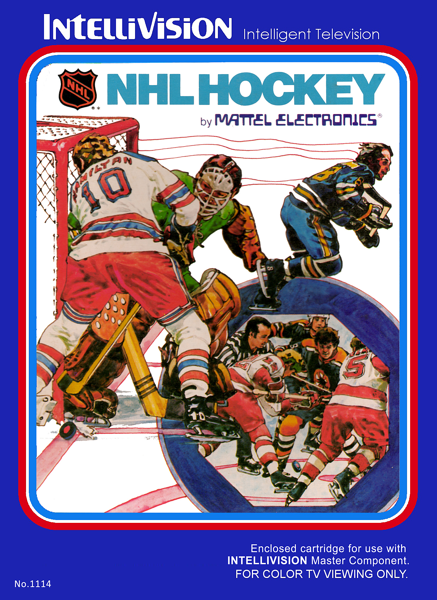 NHL Hockey box art