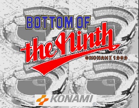 Bottom of the Ninth box art