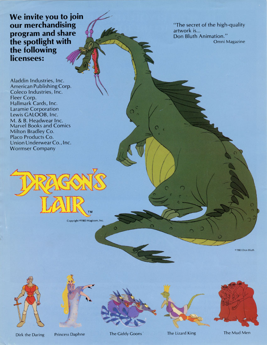 Dragon’s Lair box art