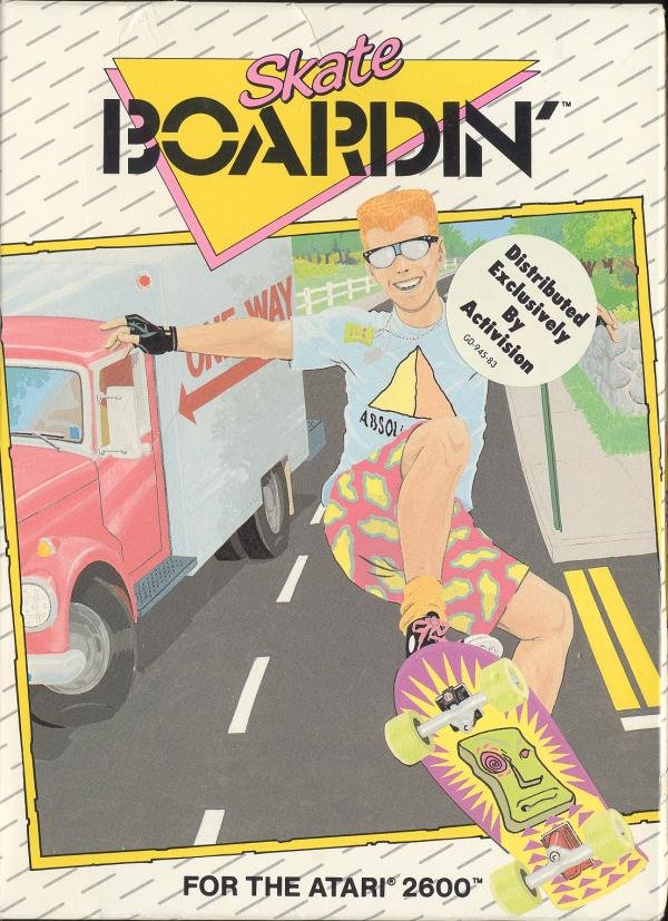 Skate Boardin’ box art