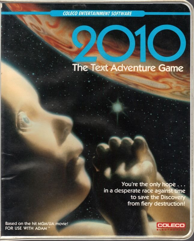 2010 The Text Adventure Game [Colecovision ADAM] box art