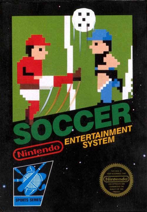 Soccer box art