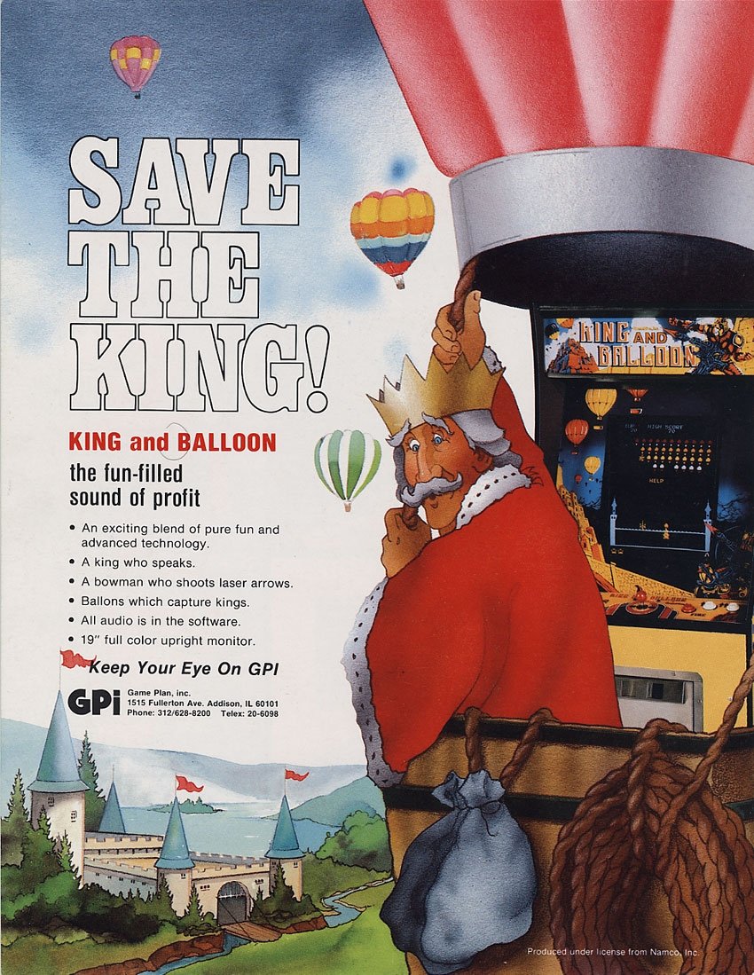 King & Balloon box art