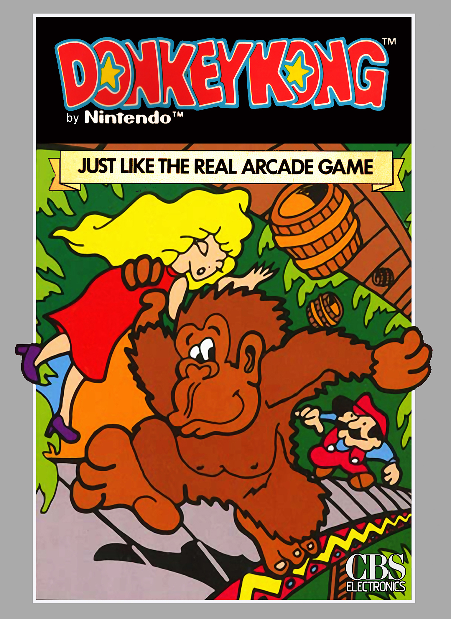 Donkey Kong box art