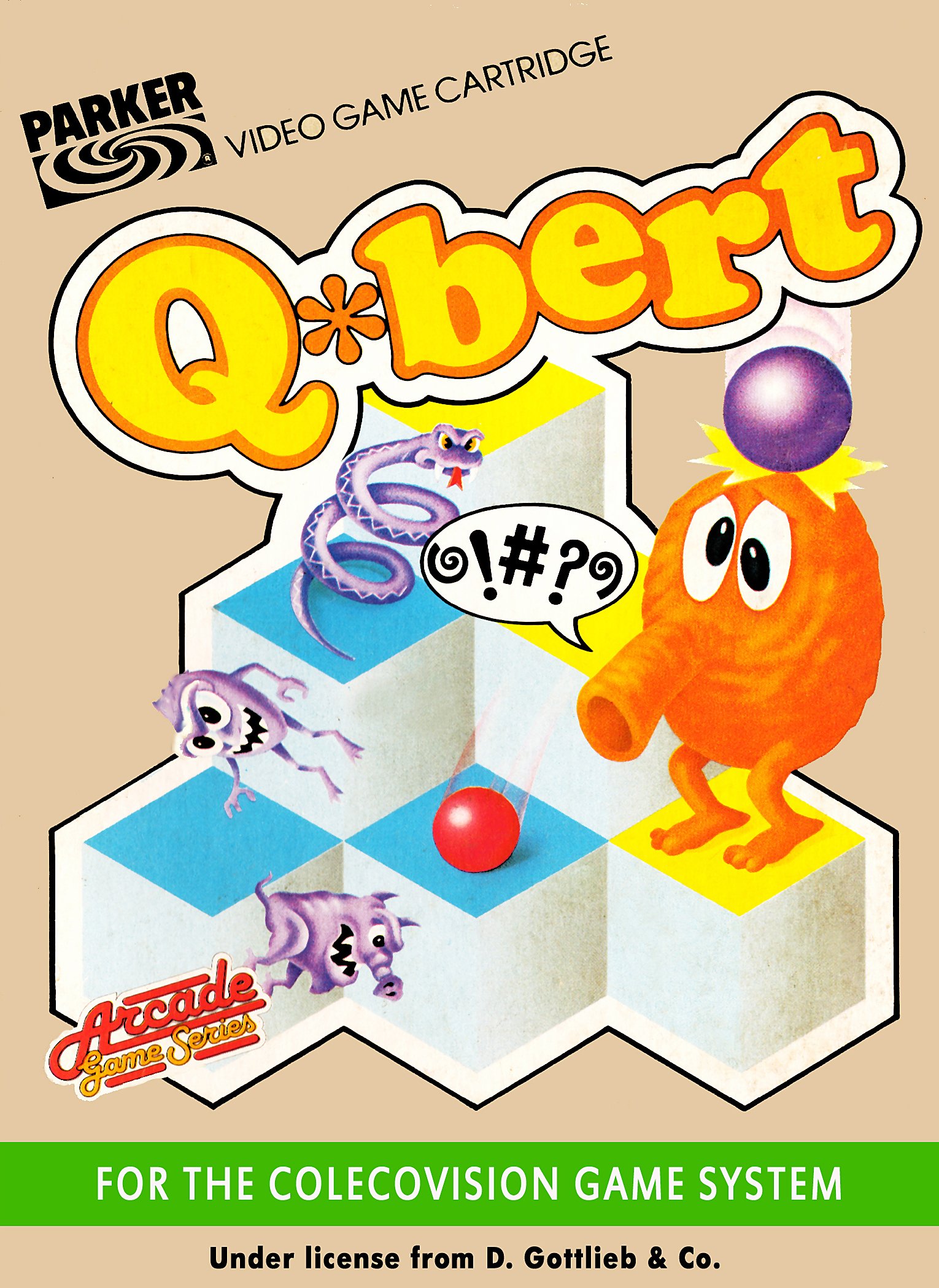 Q*bert box art