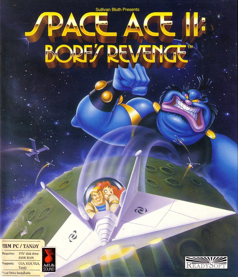 Space Ace II: Borf’s Revenge box art