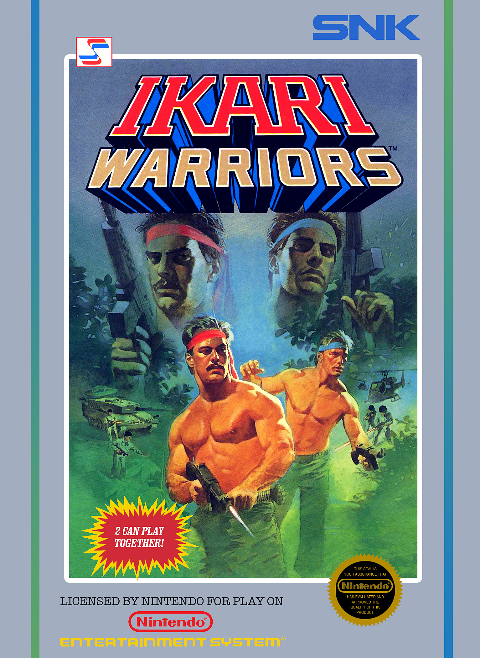 Ikari Warriors box art