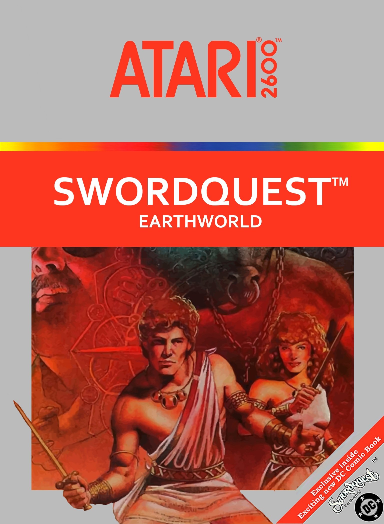 Swordquest: EarthWorld box art