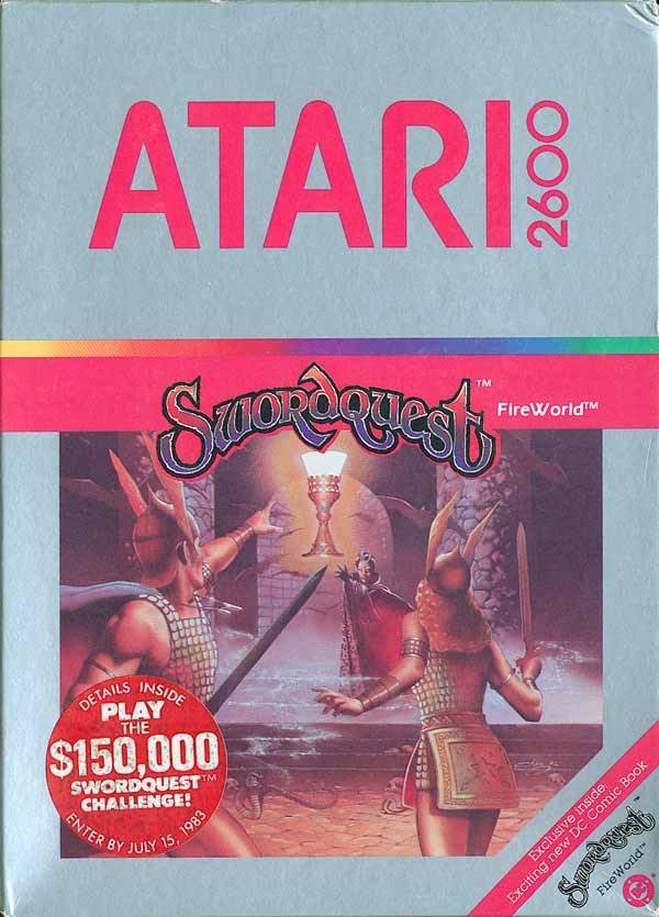 Swordquest: FireWorld box art