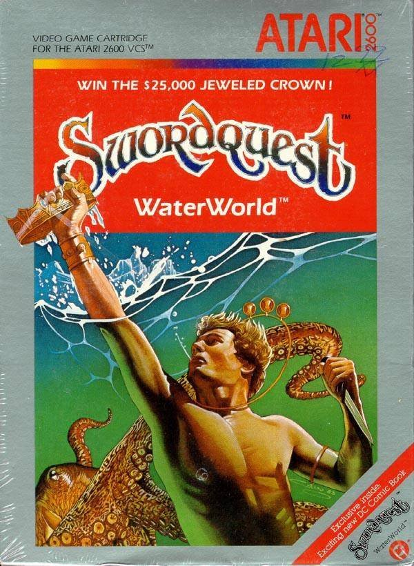Swordquest: Waterworld box art