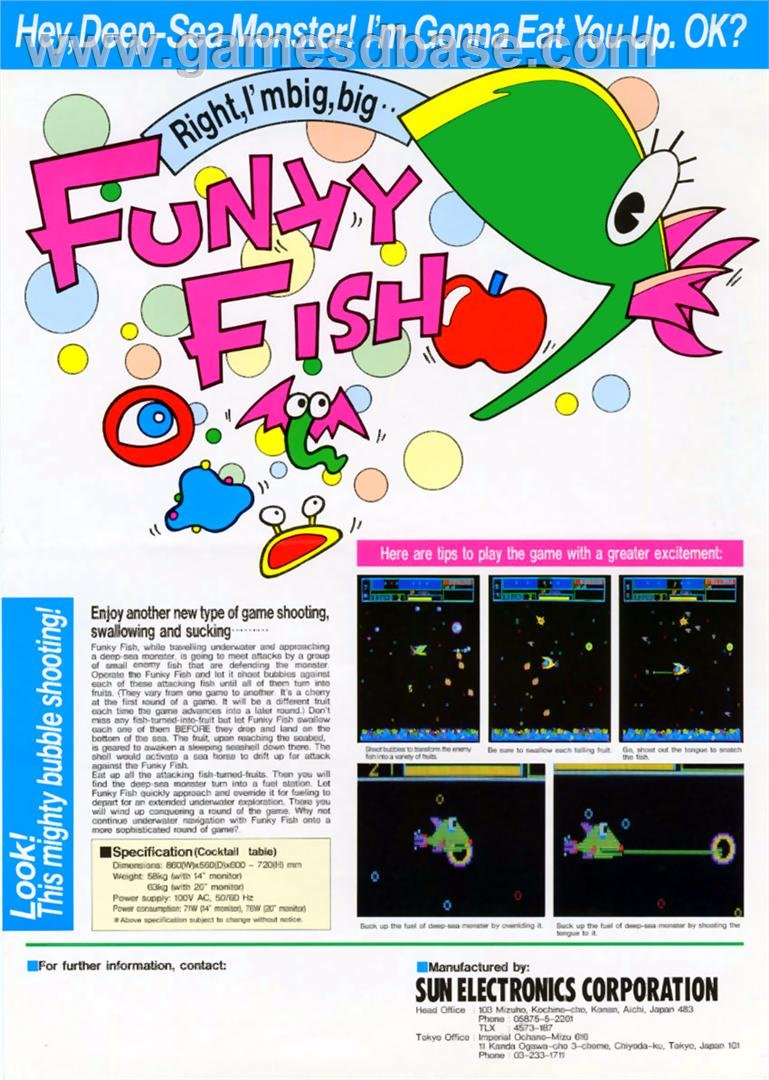 Funky Fish box art