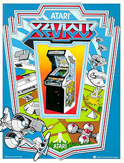 Xevious box art