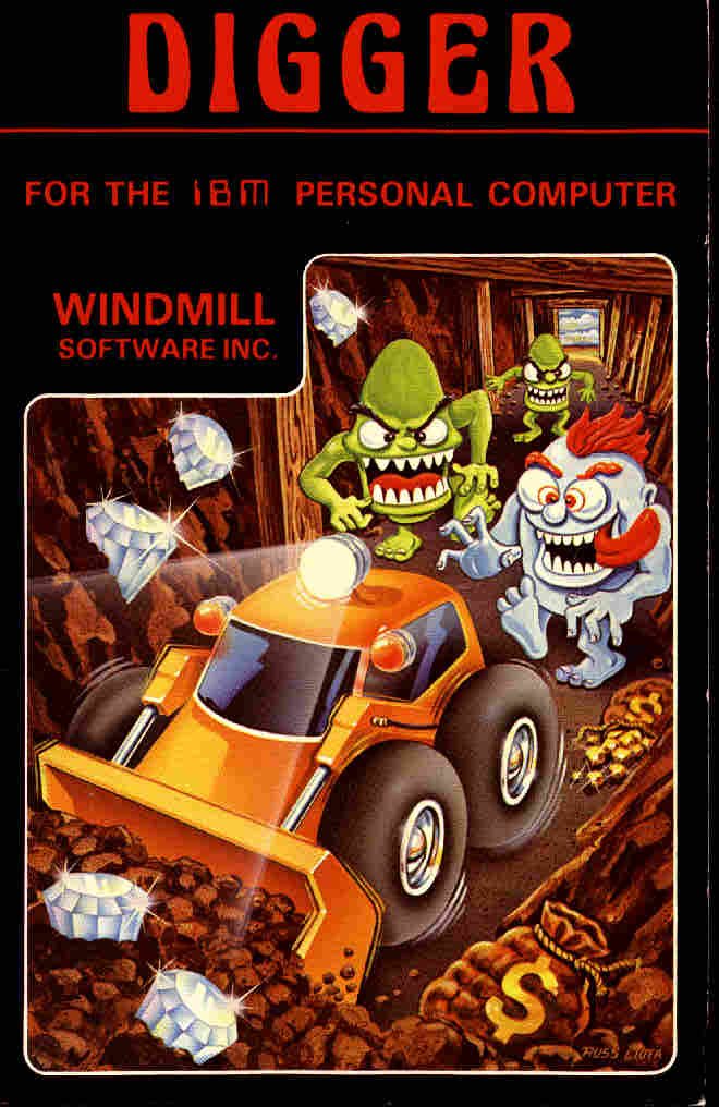 Digger box art