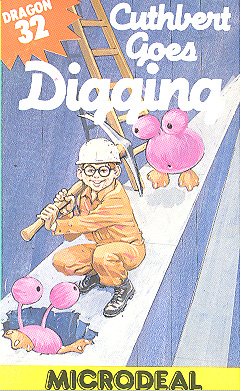 Cuthbert goes digging box art