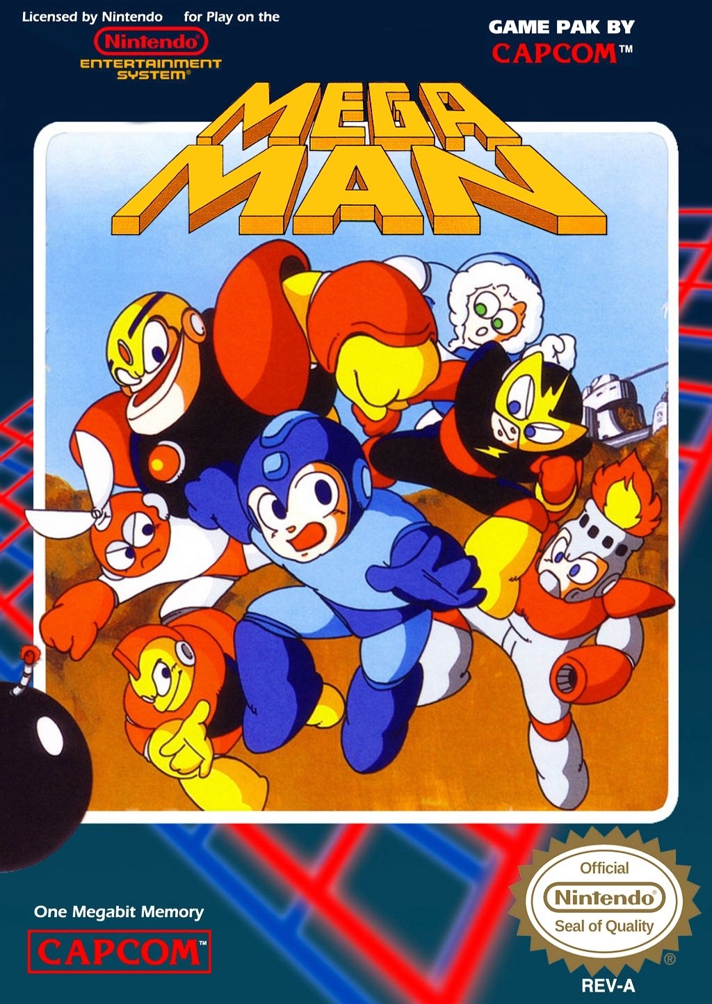 Mega Man box art