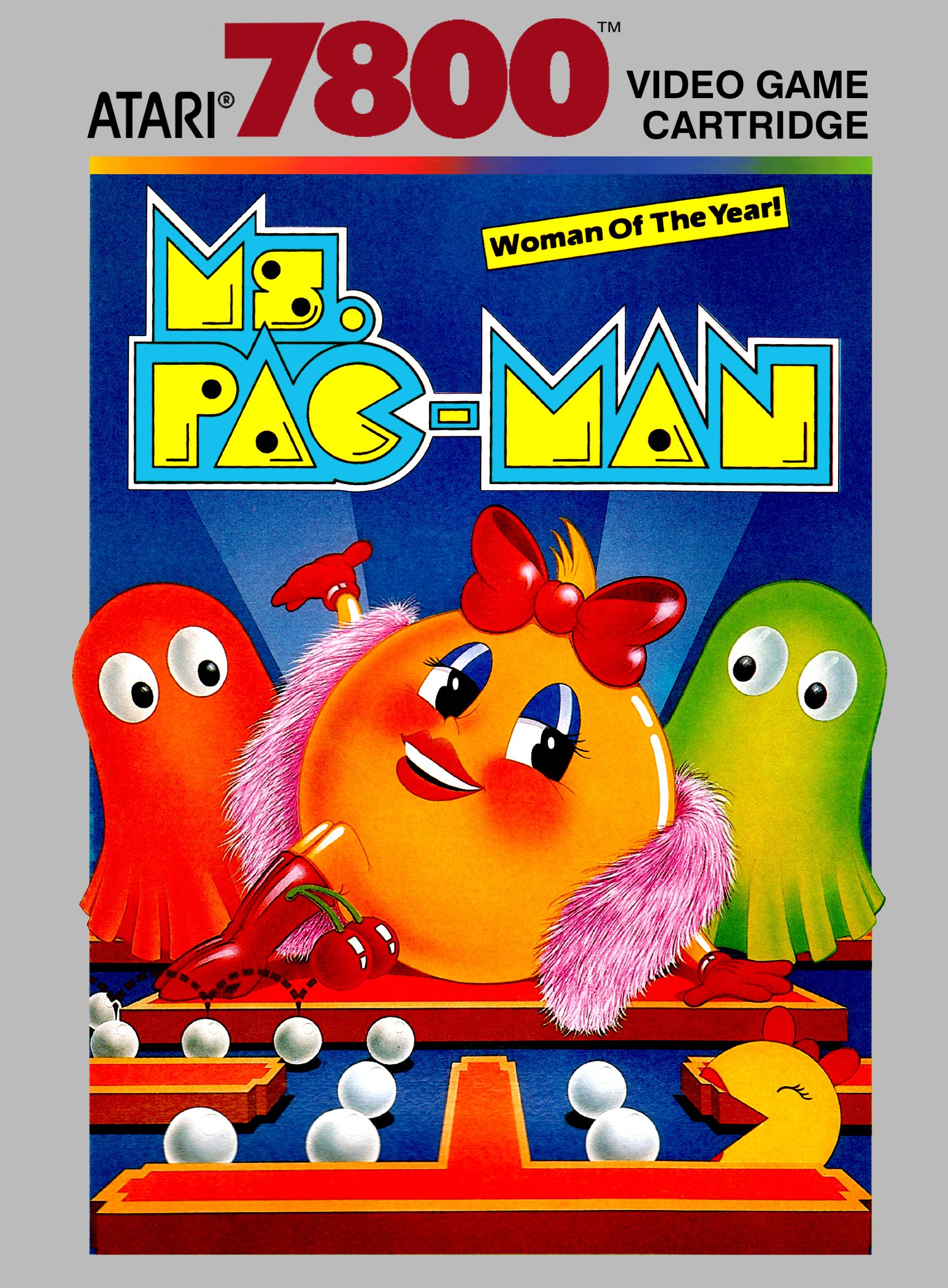 Ms. Pac-Man box art