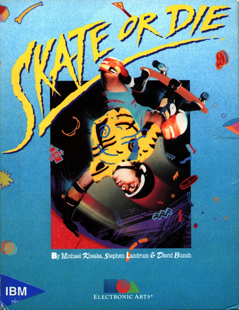 Skate or Die! box art