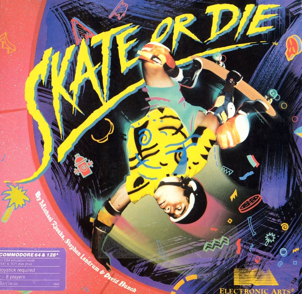 Skate or Die! box art
