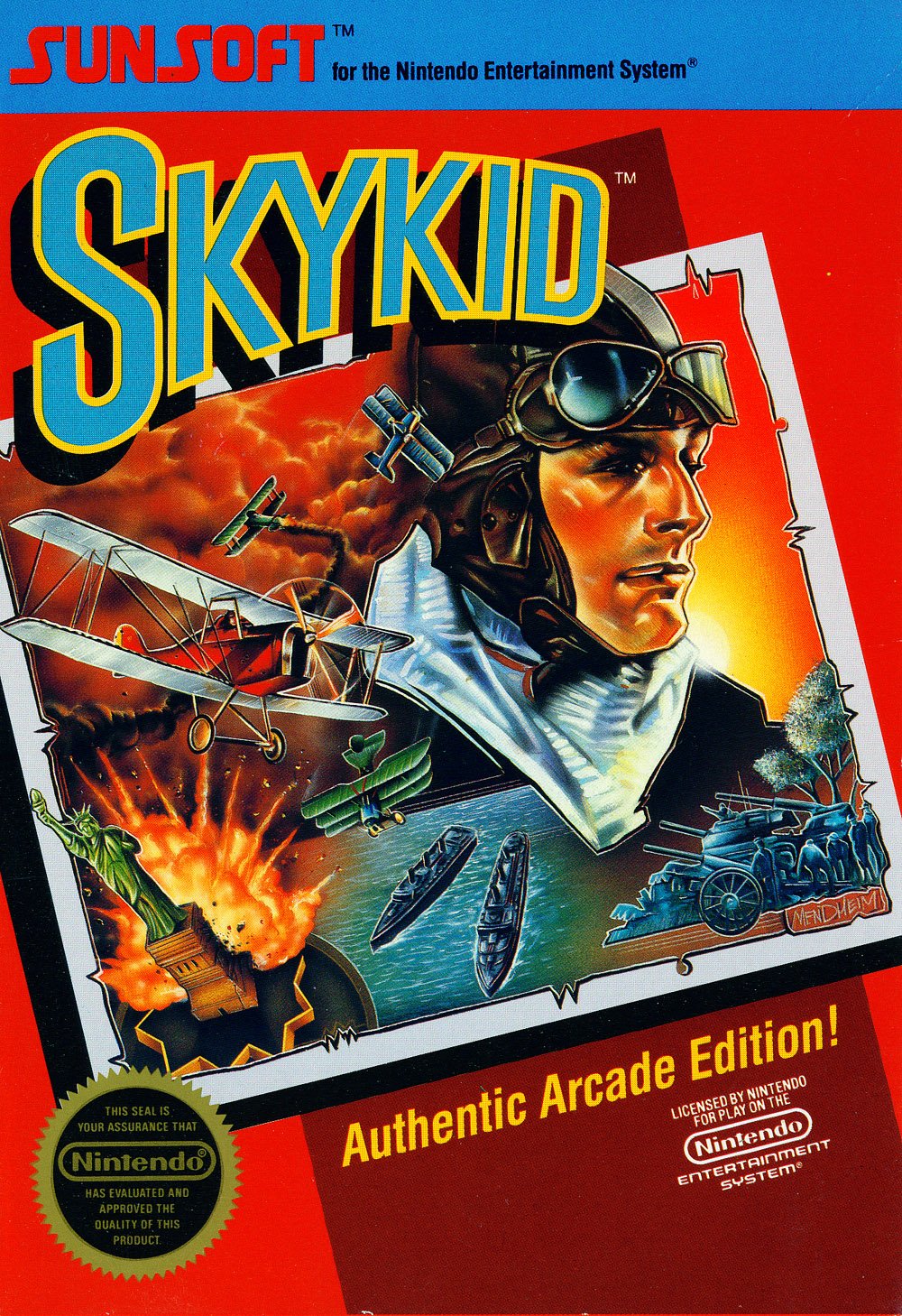 Sky Kid box art