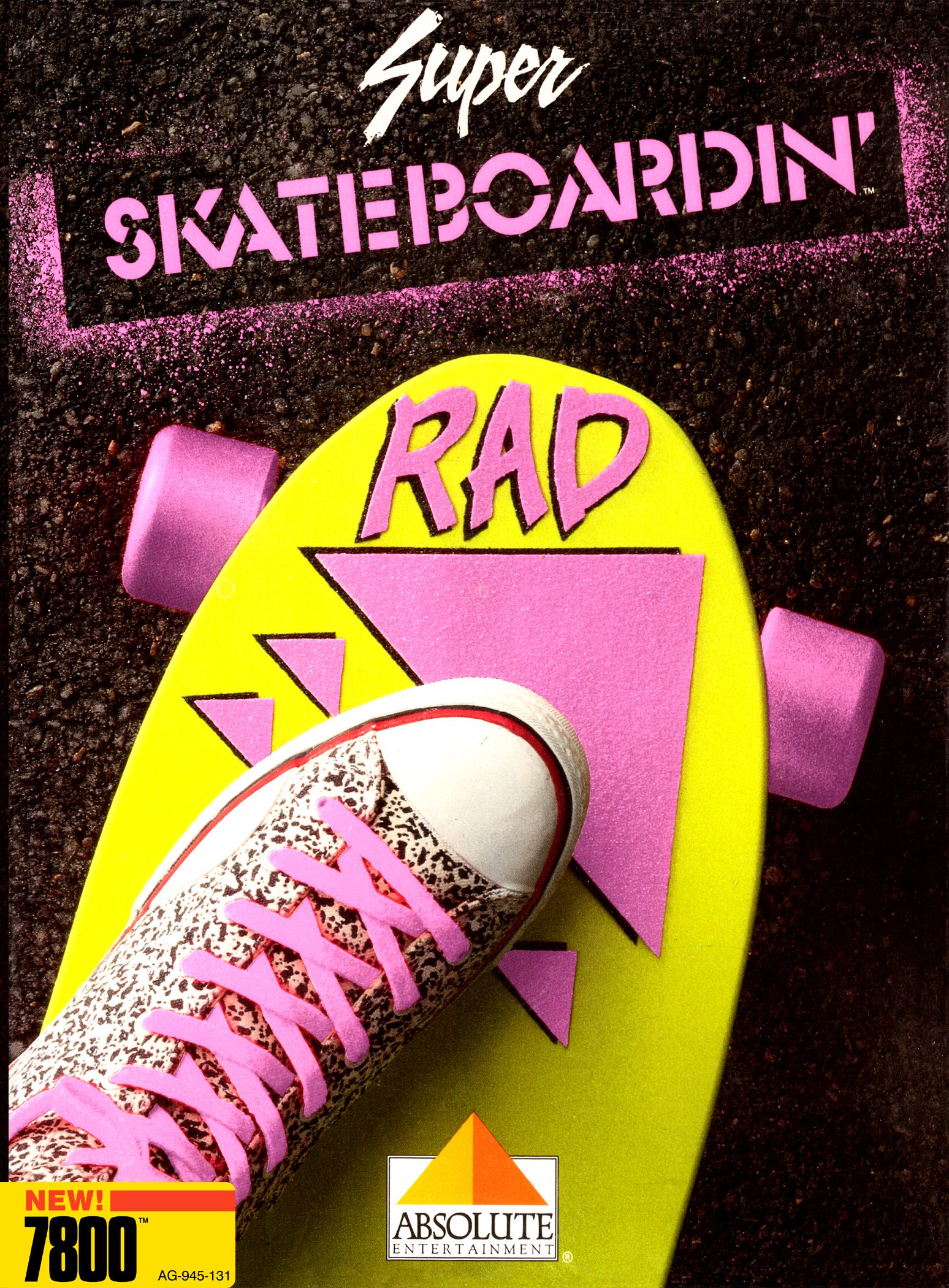 Super Skateboardin’ box art