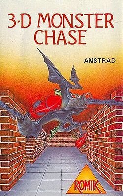 3D Monster Chase box art
