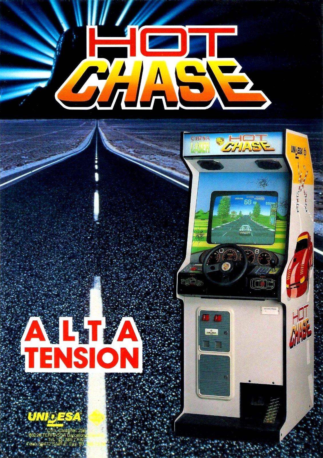 Hot Chase box art