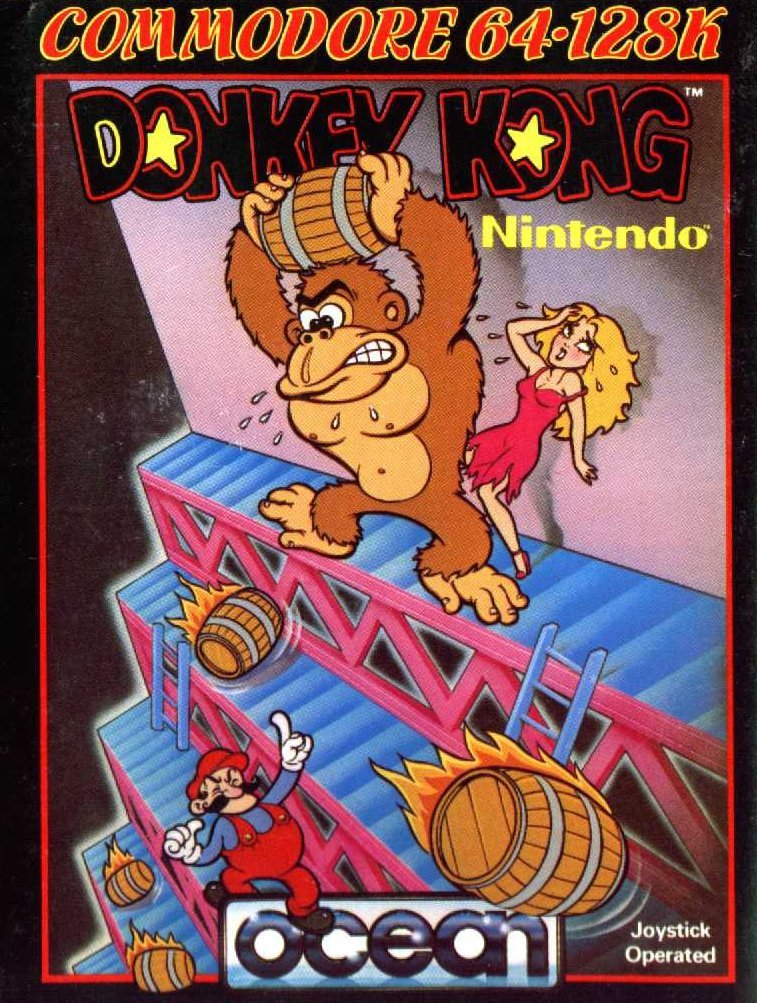 Donkey Kong box art