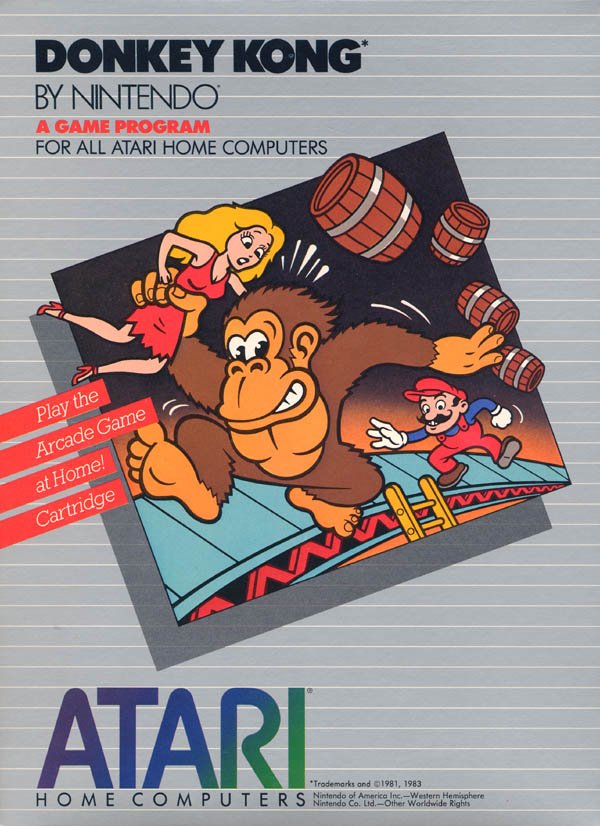 Donkey Kong box art