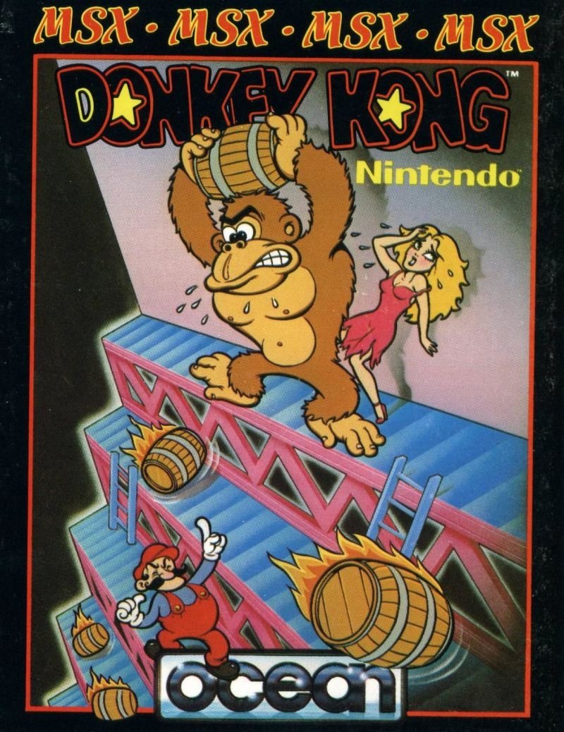 Donkey Kong box art