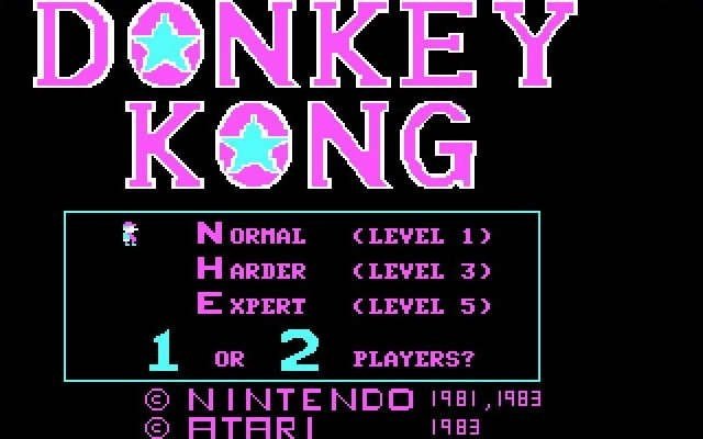 Donkey Kong box art