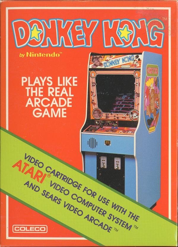 Donkey Kong (Coleco) box art