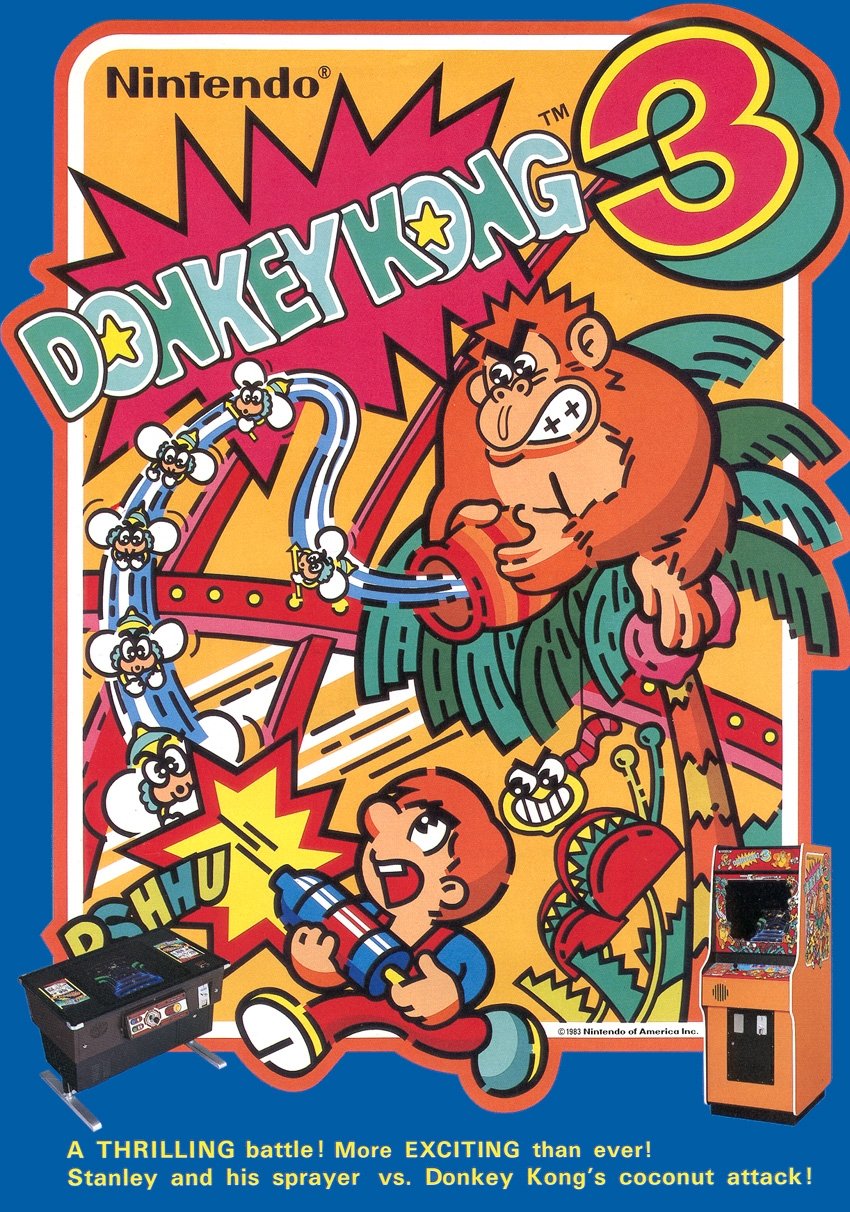 Donkey Kong 3 box art
