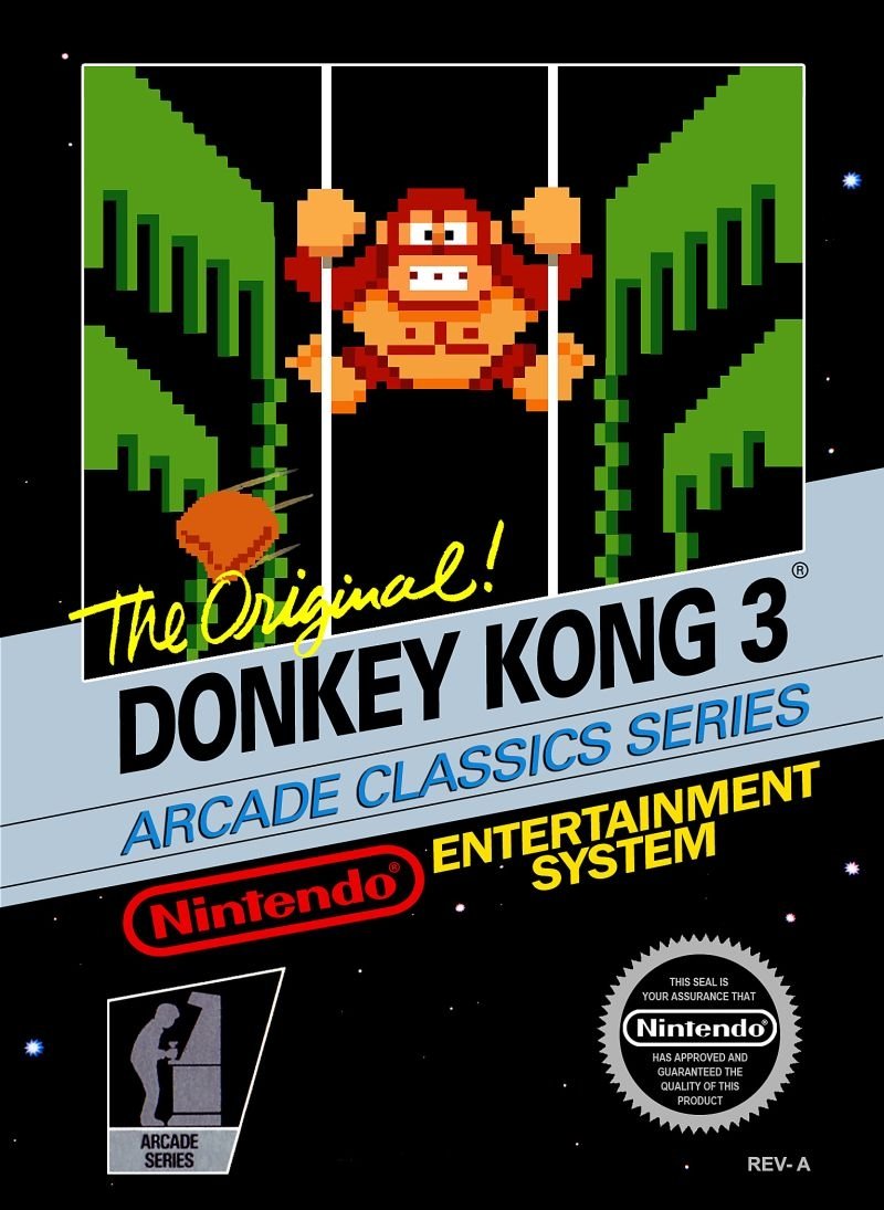Donkey Kong 3 [5 Screw] box art