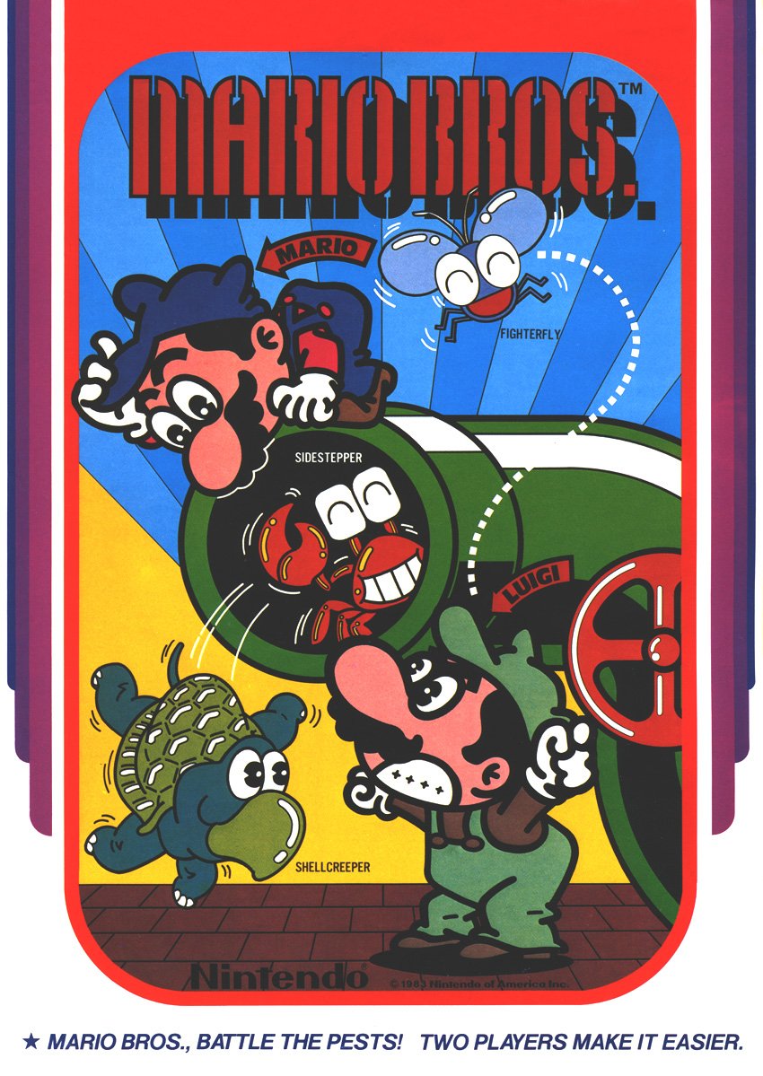Mario Bros. box art