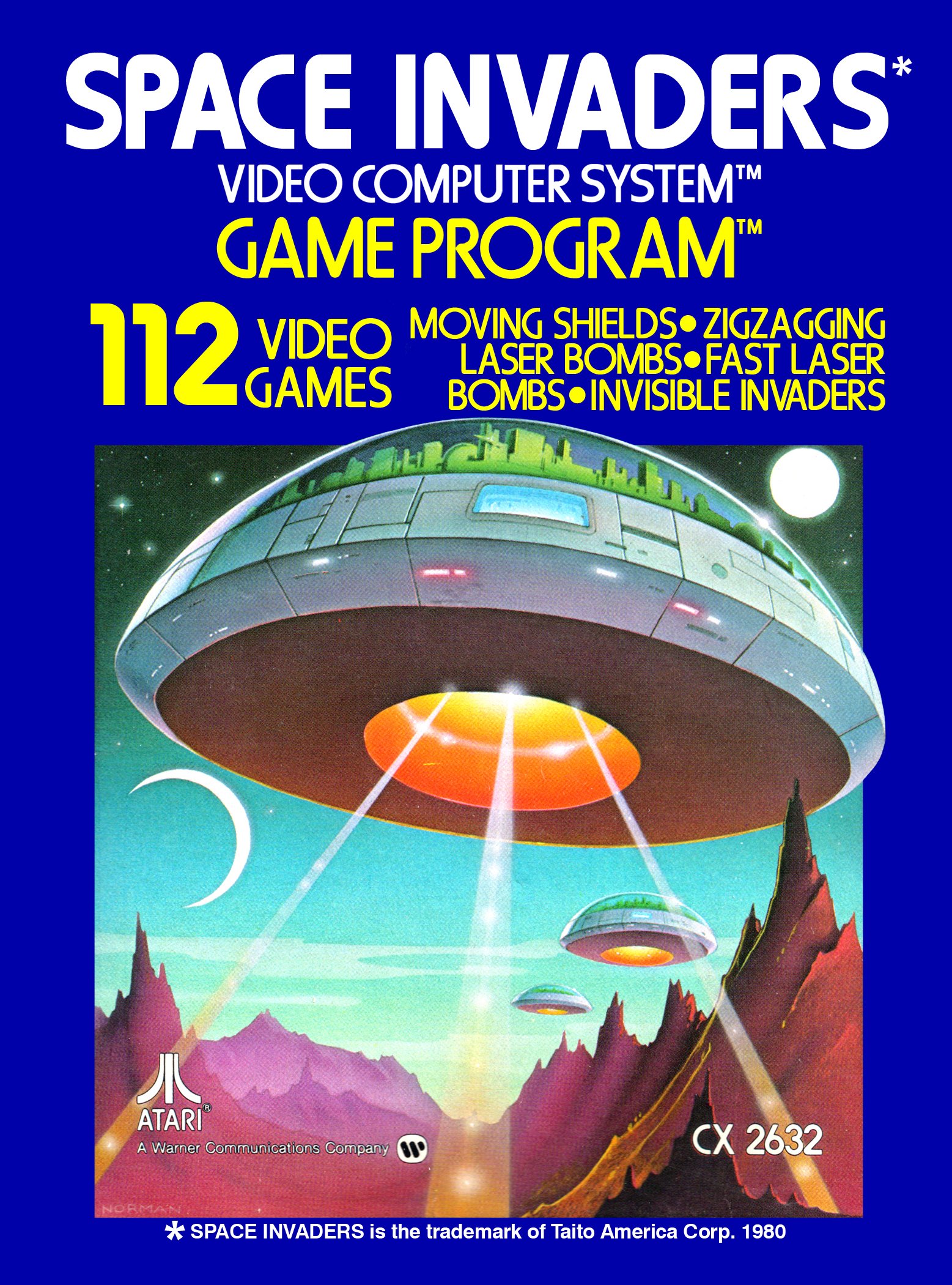 Space Invaders box art