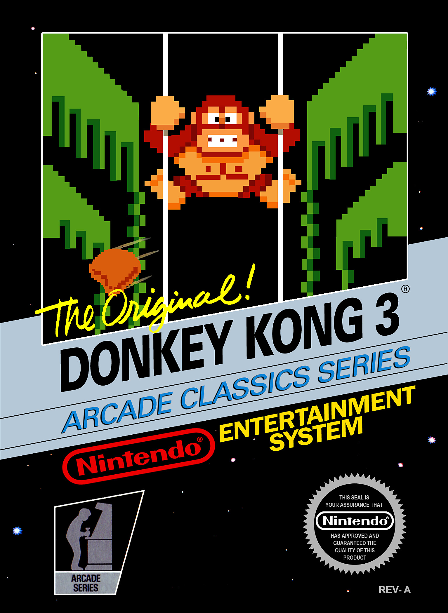 Donkey Kong 3 box art