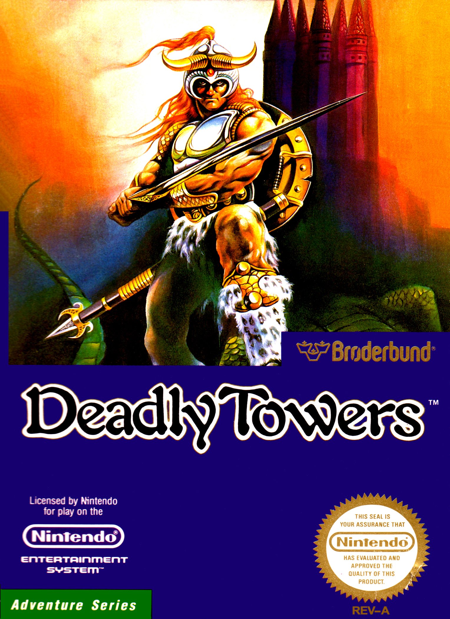 Deadly Towers box art