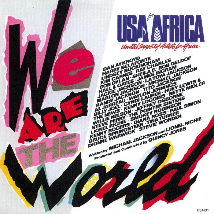 We Are the World album cover