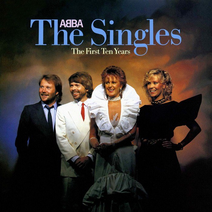 The Singles: The First Ten Years album cover