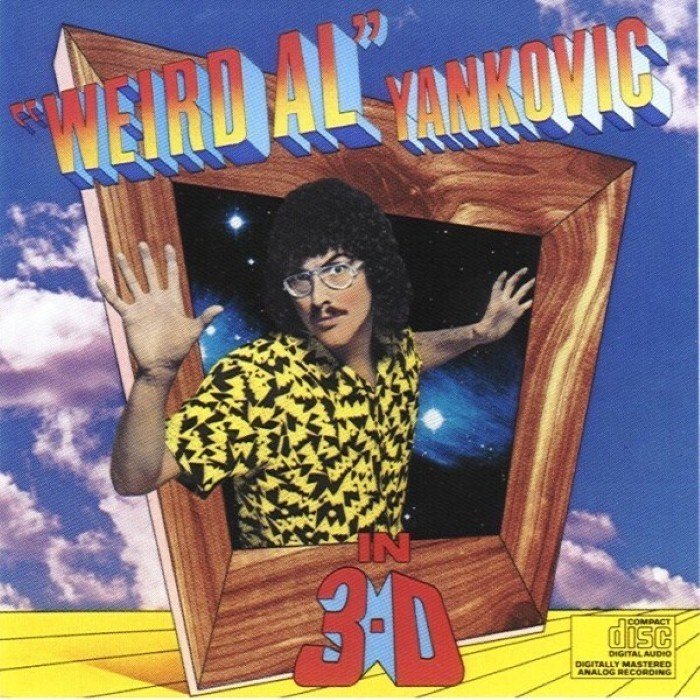 In 3-D album cover