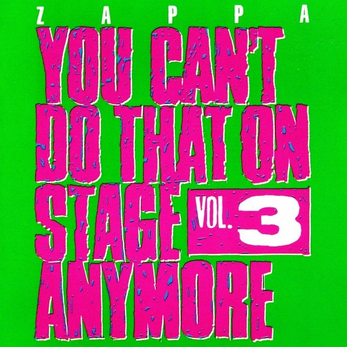You Can’t Do That on Stage Anymore, Volume 3 album cover