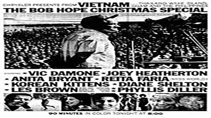 Bob Hope's Overseas Christmas Tours Aired on NBC in 1980