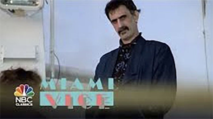 On This Day: February 14, 1986 Frank Zappa Appeared on Miami Vice
