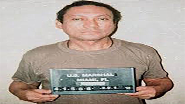 Former Panamanian Leader Manuel Noriega Indicted on Drug and Money Laundering Charges in 1988