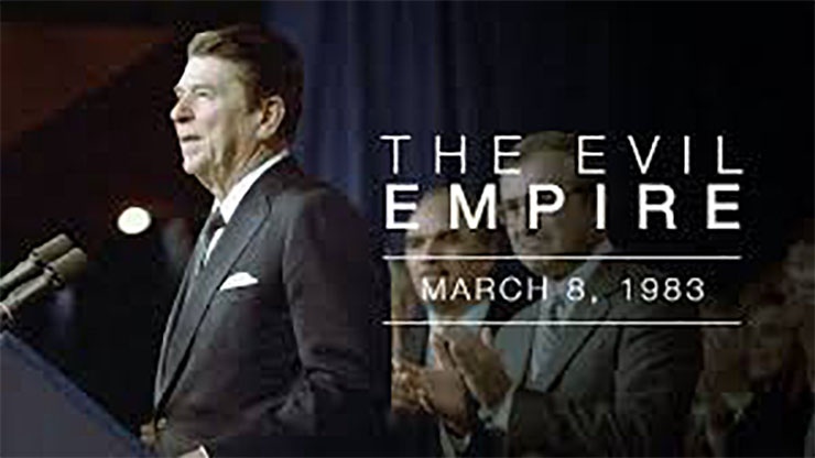 On This Day: March 8 1983 President Reagan Labeled the Soviet Union the Evil Empire
