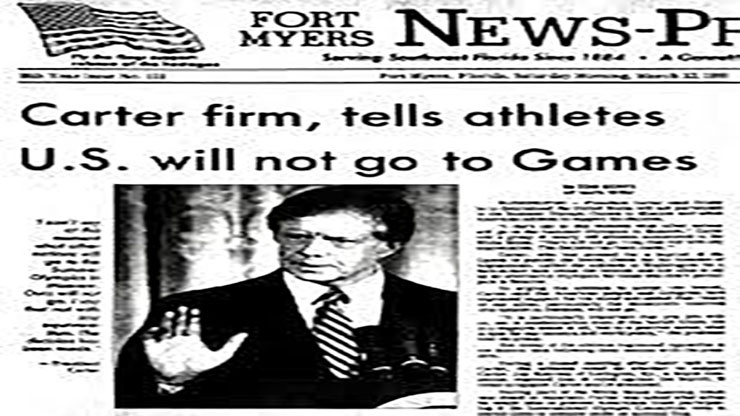 On This Day: March 21 1980 President Jimmy Carter Announced the US Would Boycott the 1980 Summer Olympics