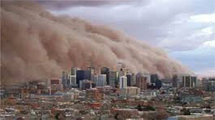 The Melbourne Dust Storm Swept Through Australia in 1983